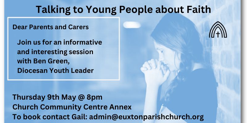 Talking to Young People About Faith session