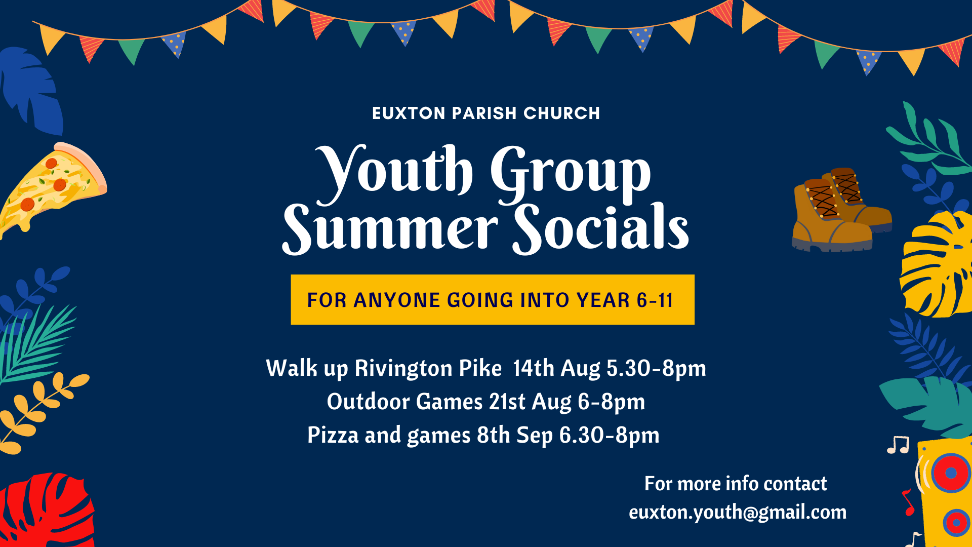 Youth Group Summer Socials (Pr